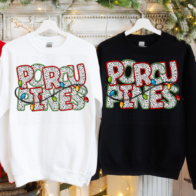 Mascot Lights DTF Print