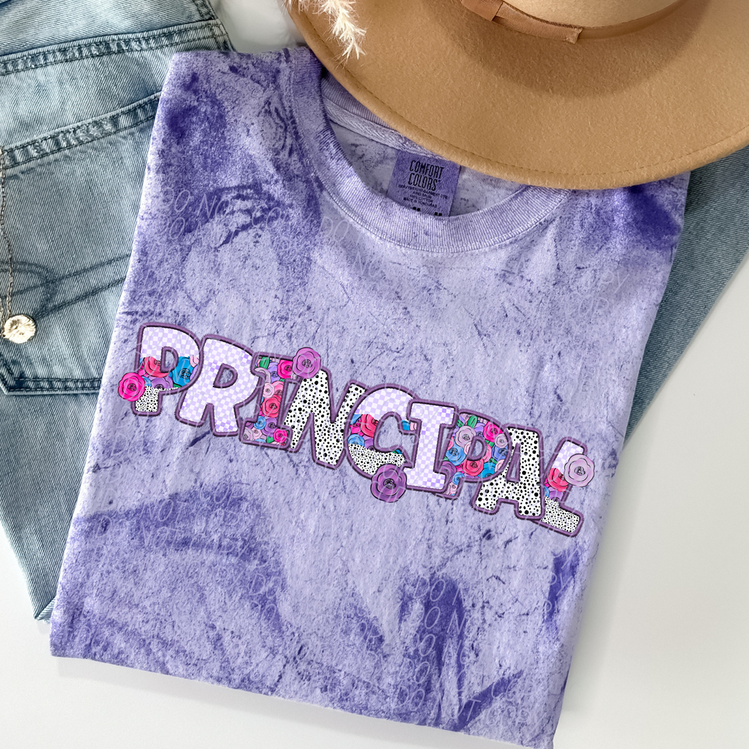 Pretty In Purple School Careers DTF Print