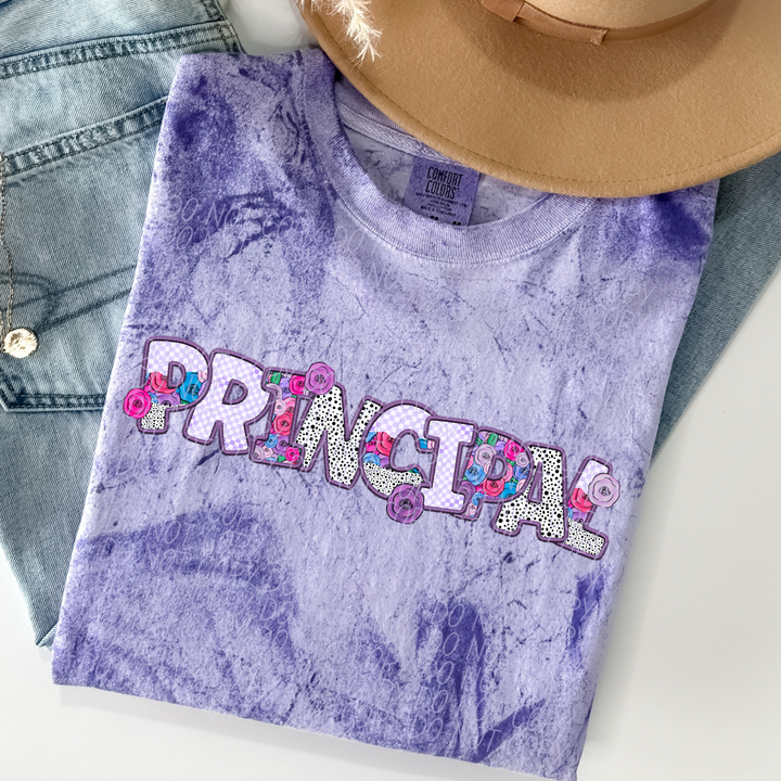 Pretty In Purple School Careers DTF Print