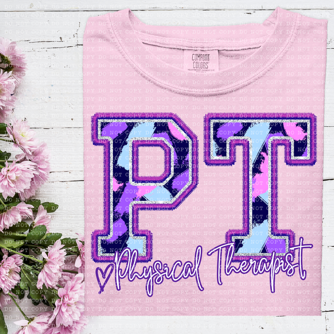 Perfectly Purple Occupations DTF Print