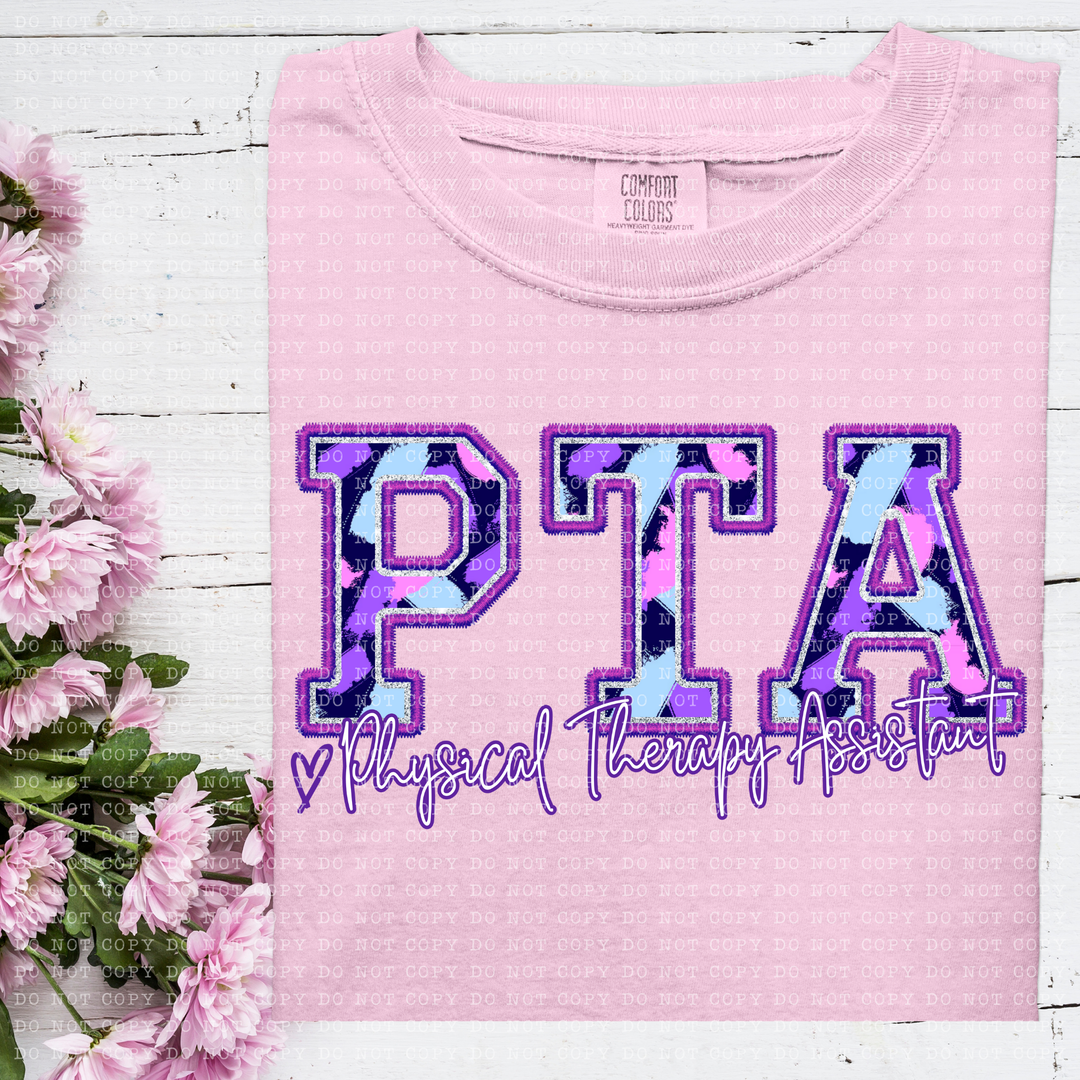 Perfectly Purple Occupations DTF Print