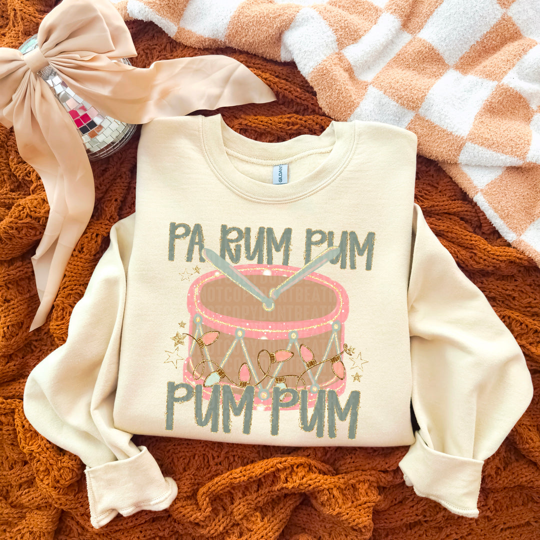 Pa Rum Pum Pum Pum DTF Print