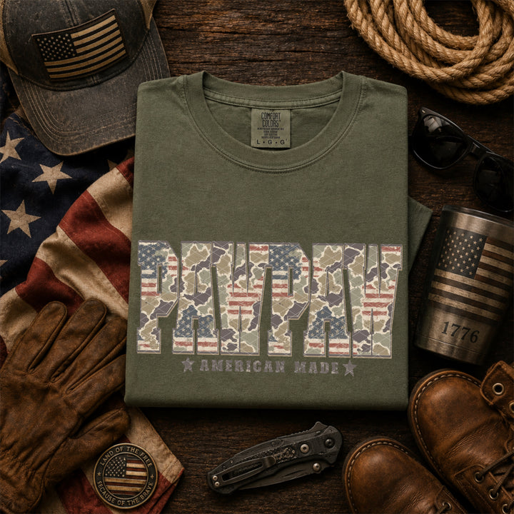 Camo Patriotic Men Collection DTF Print