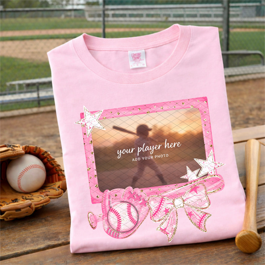 Photo Baseball DTF Print