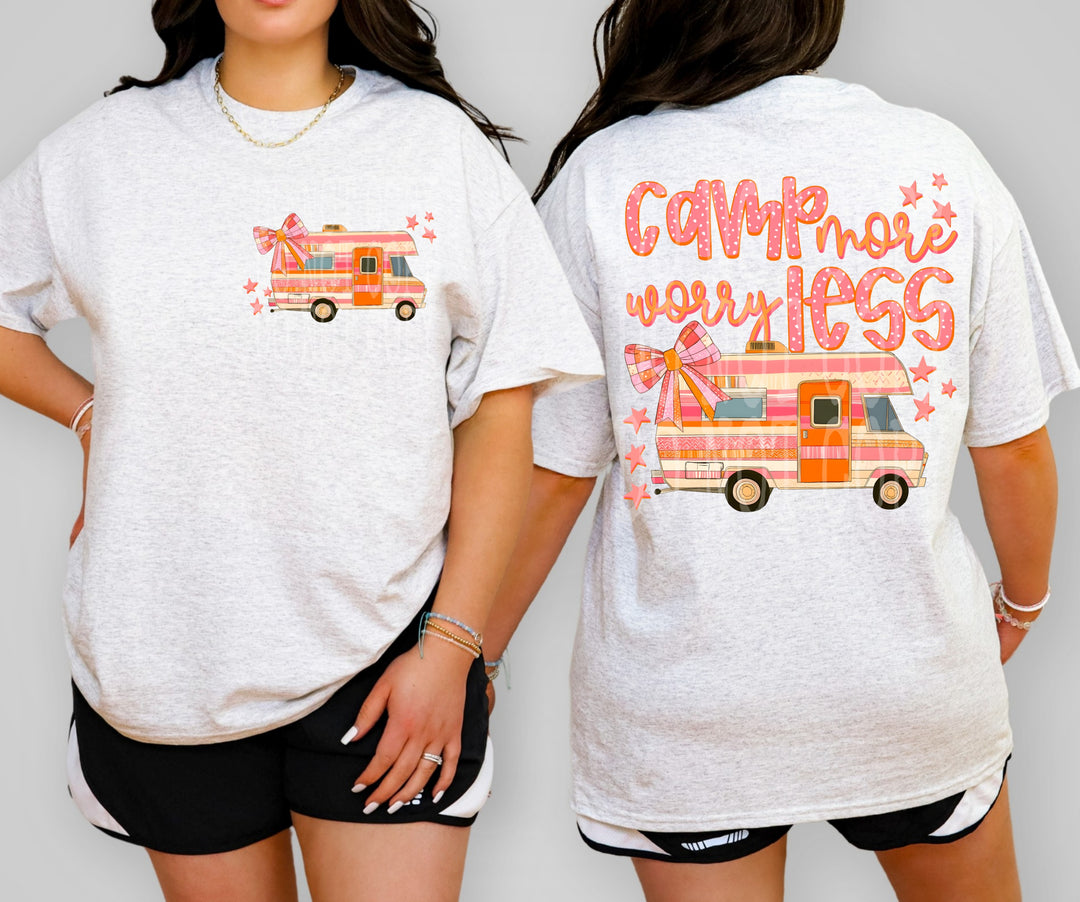 Camp More Worry Less DTF Print