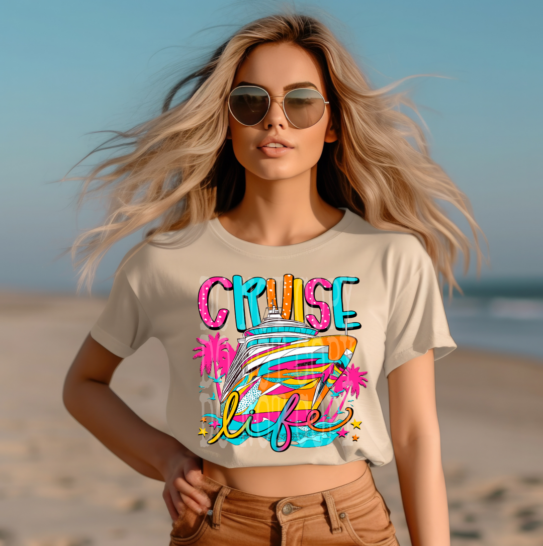 Cruise Life DTF Print