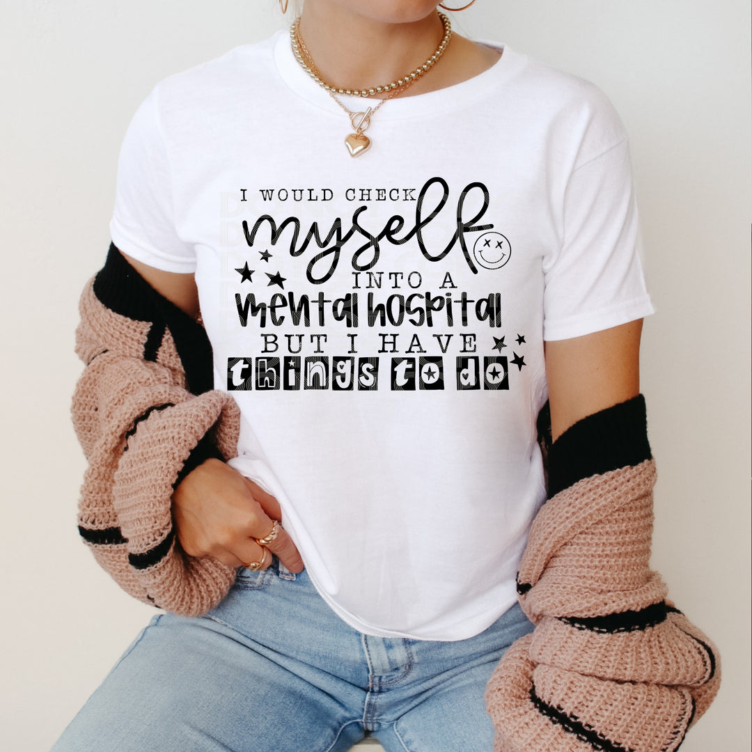 I Would Check Myself DTF Print