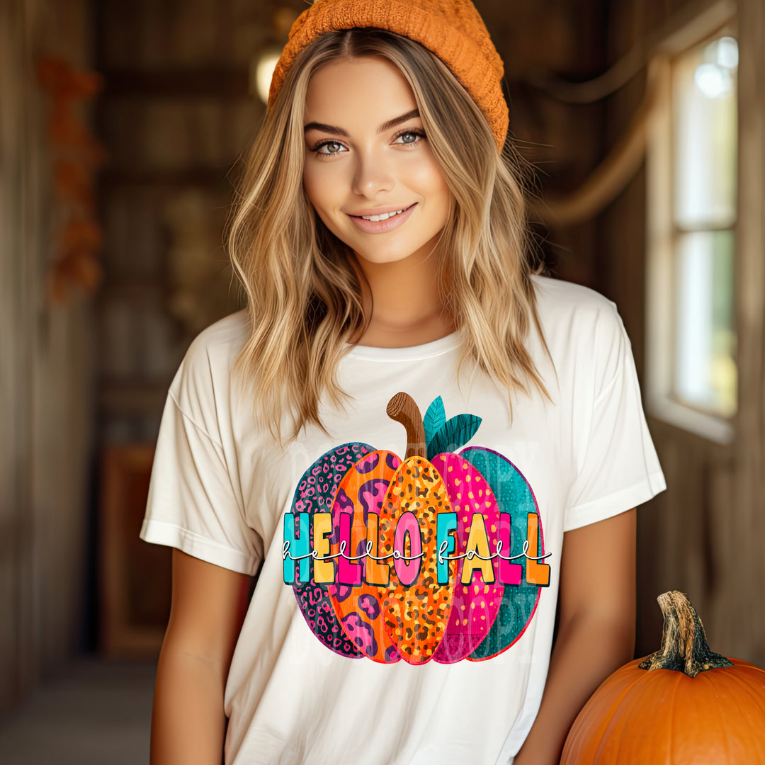 Hello Fall DTF Print