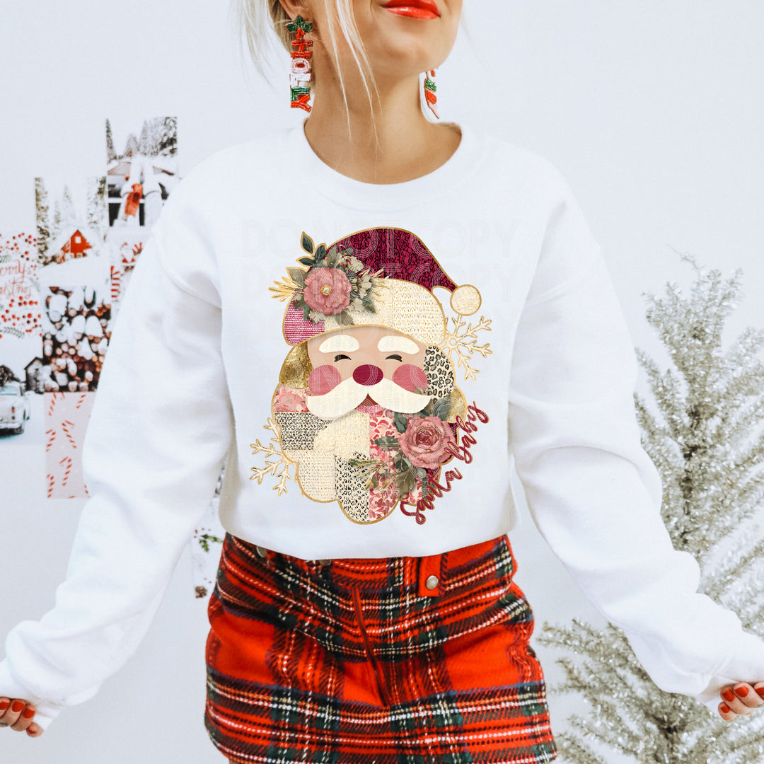 Santa Baby DTF Print