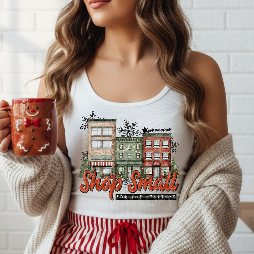 Shop Small for the Holidays DTF Print