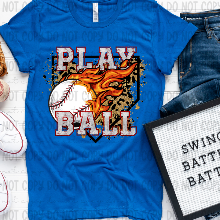 Play Ball DTF Print