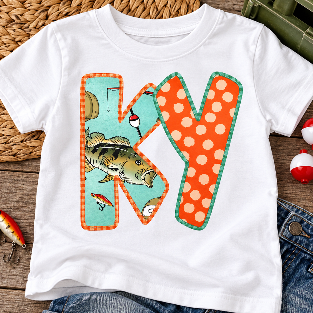 KY Bass Fishing DTF Print