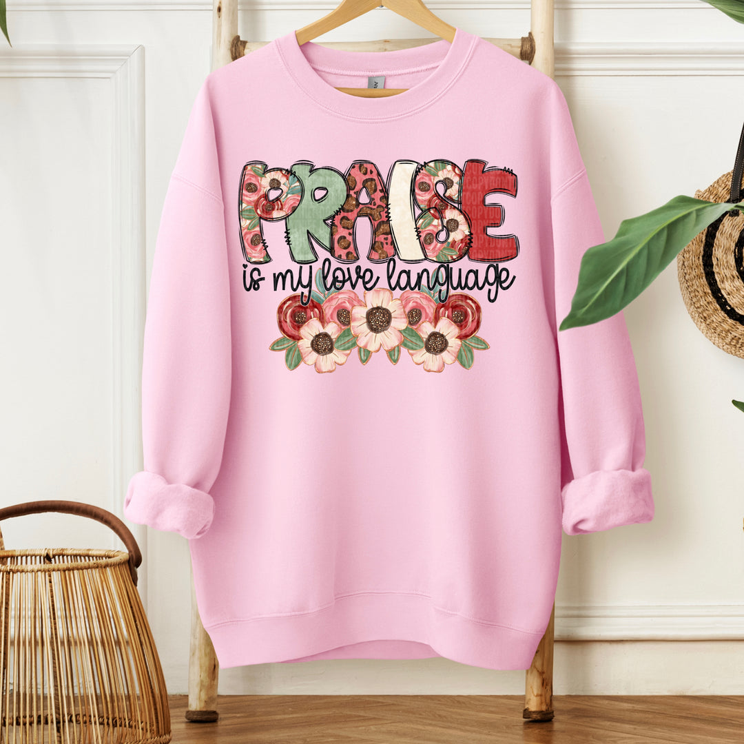 Praise Is My Love Language DTF Print