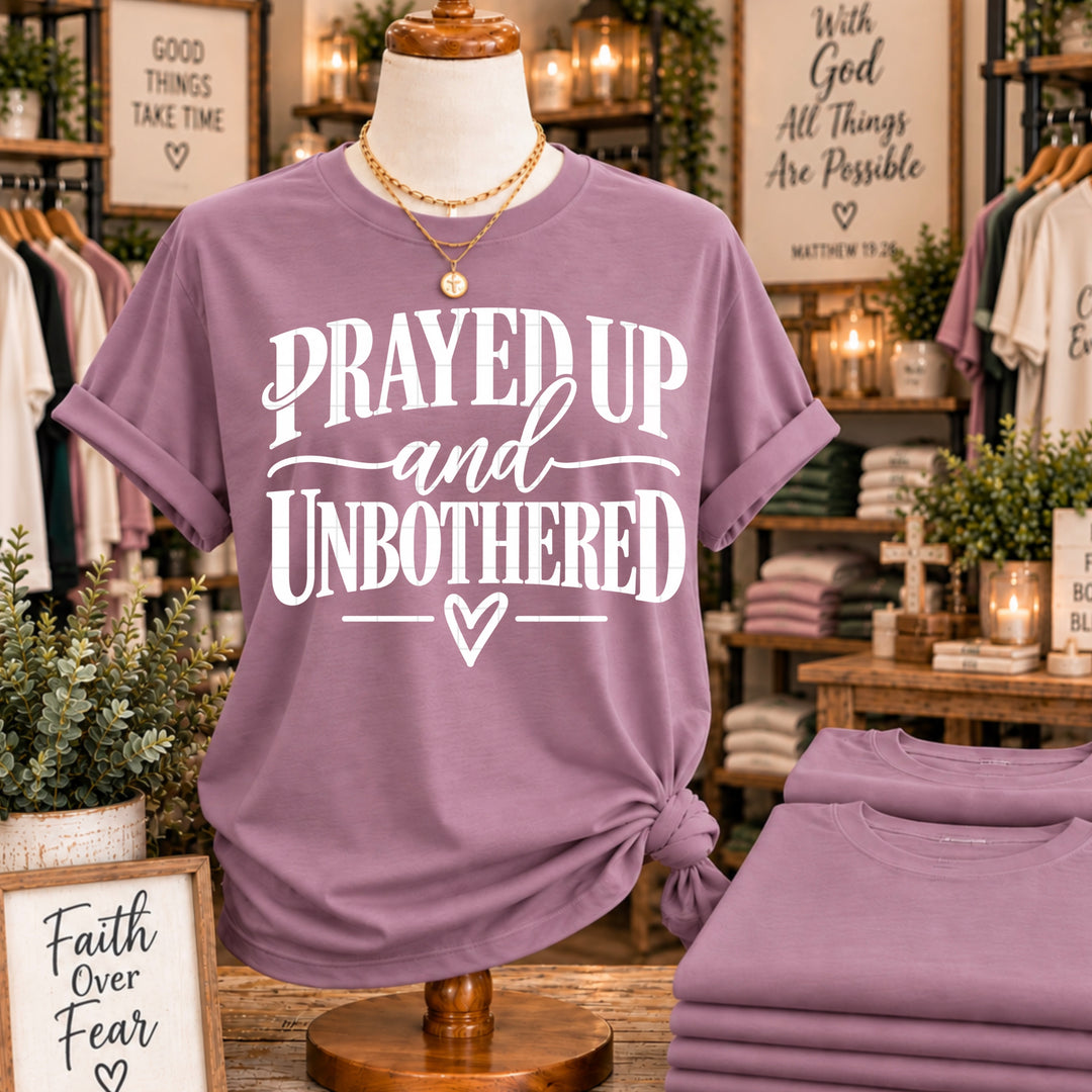 Prayed Up DTF Print