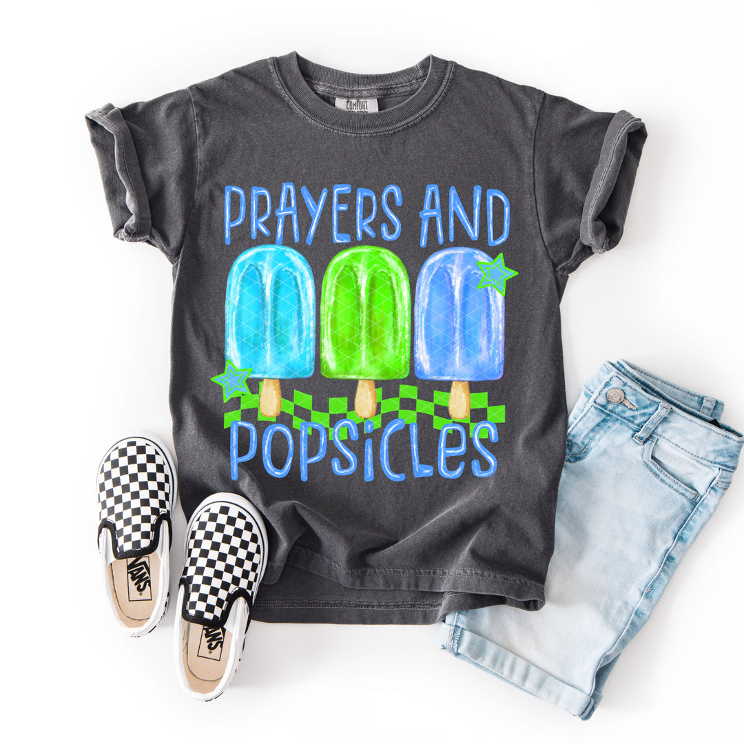 Prayers Popsicles Boy DTF Print