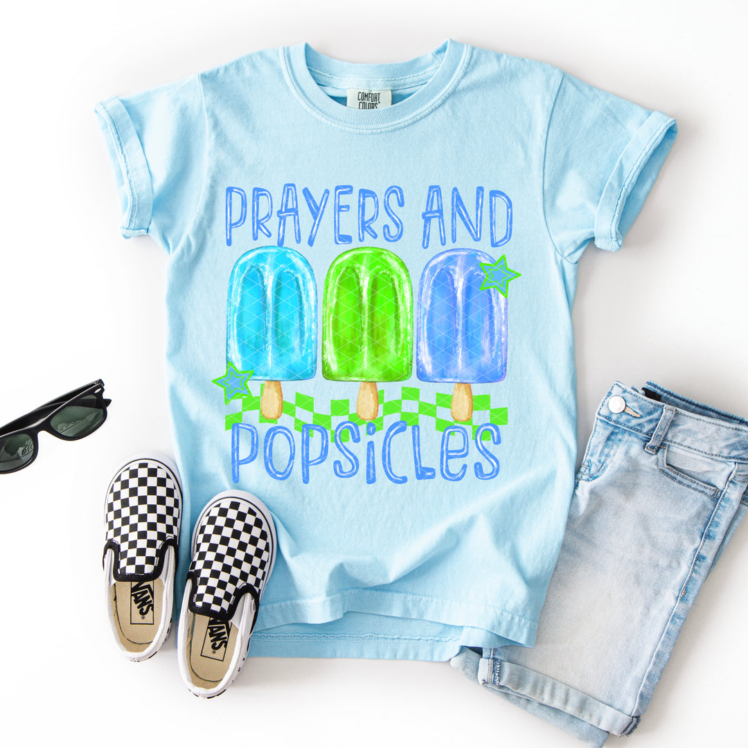 Prayers Popsicles Boy DTF Print