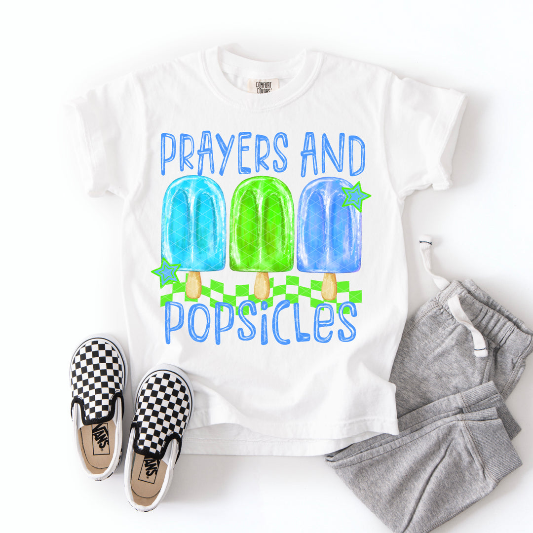 Prayers Popsicles Boy DTF Print