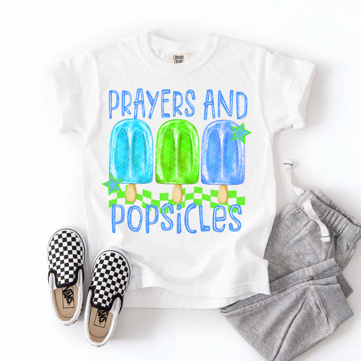 Prayers Popsicles Boy DTF Print