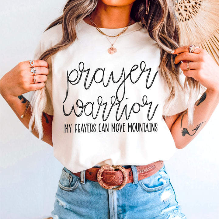 Prayer Warrior DTF Print