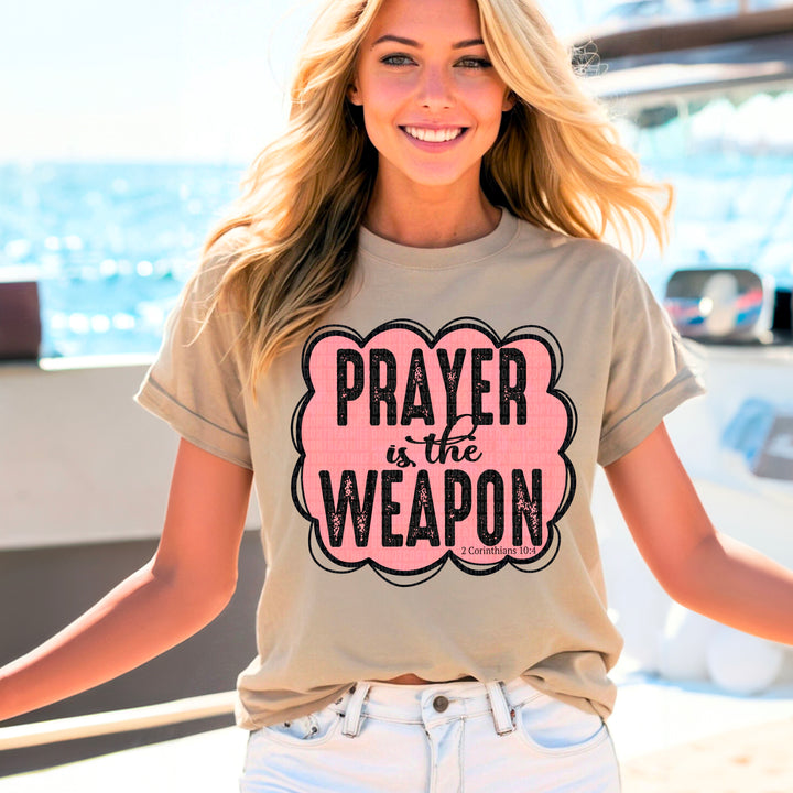 Prayer Is The Weapon DTF Print