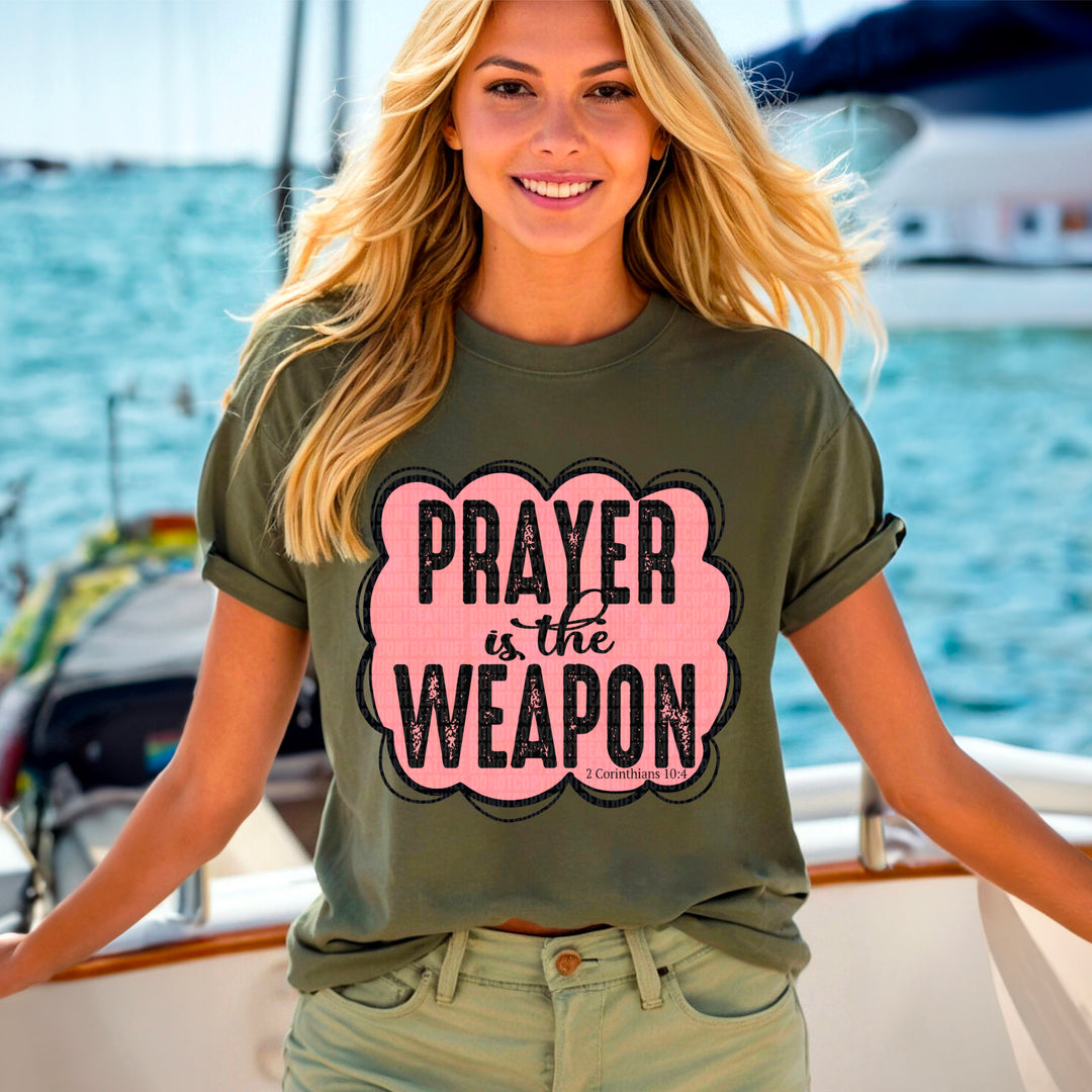 Prayer Is The Weapon DTF Print