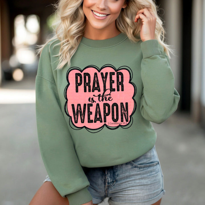 Prayer Is The Weapon DTF Print