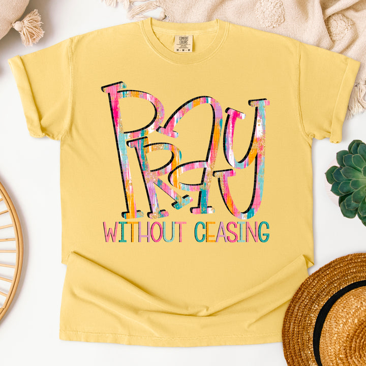 Pray Without Ceasing DTF Print