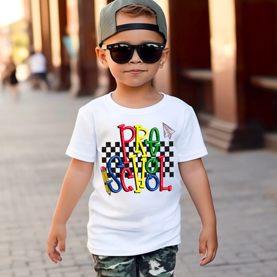 Grade School Boy DTF Print