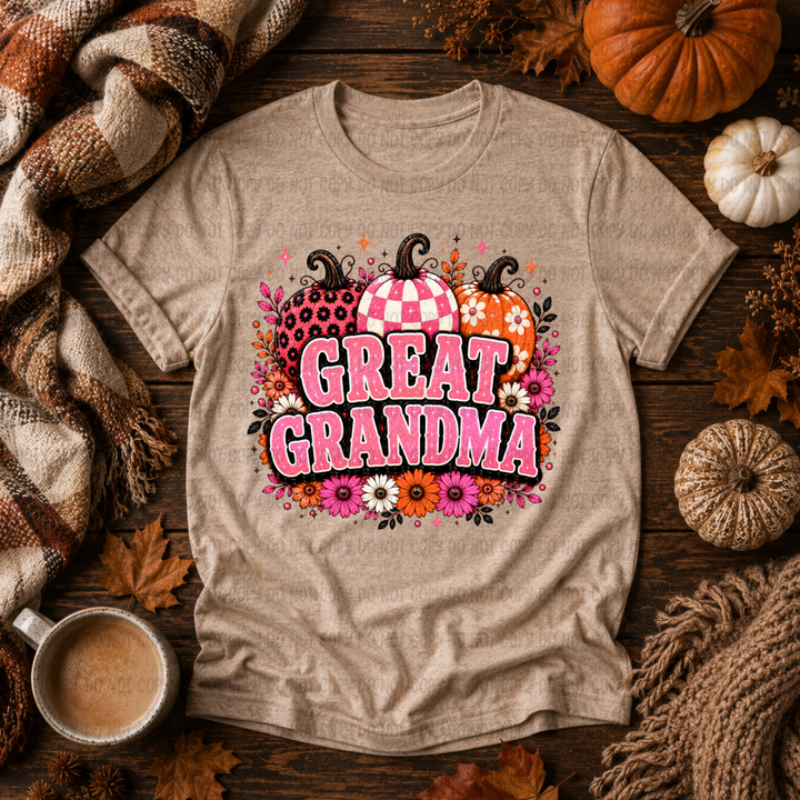 Pumpkin Names  DTF Print