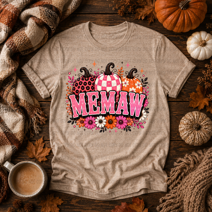 Pumpkin Names  DTF Print