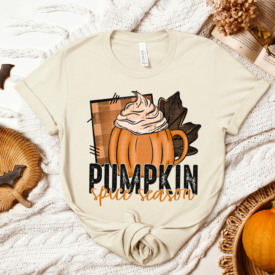 Pumpkin Spice Season DTF Print