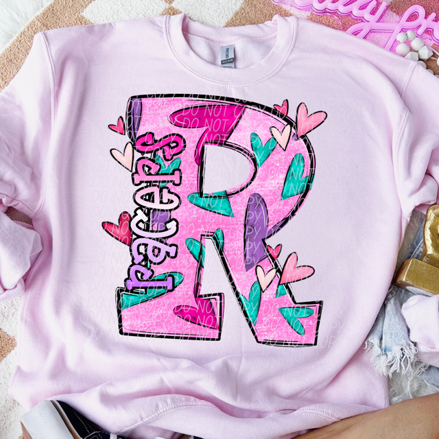 Valentine's Day Mascots DTF Print