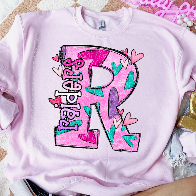 Valentine's Day Mascots DTF Print