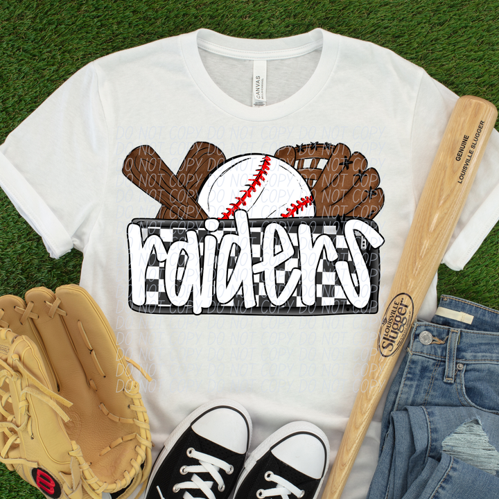 Baseball Mascots DTF Print