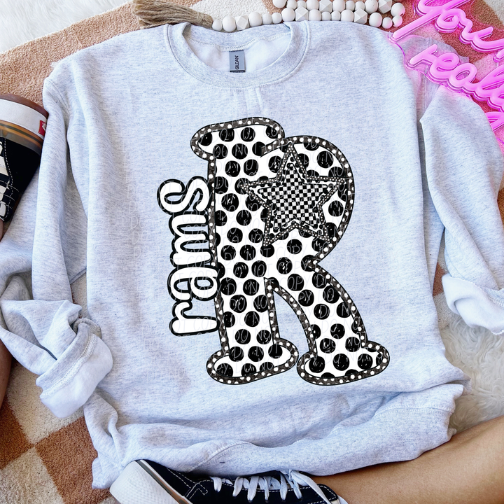 Polka Dot Mascots Youth DTF Print