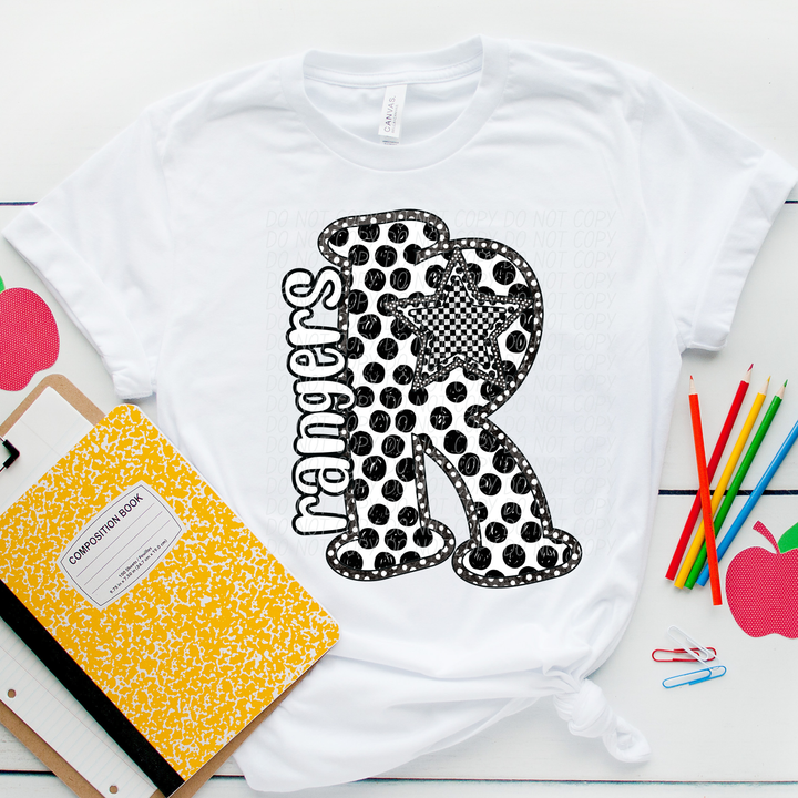 Polka Dot Mascots Youth DTF Print