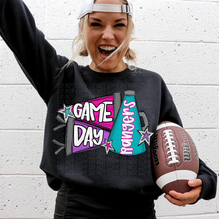 Bright Game Day Mascots DTF Print