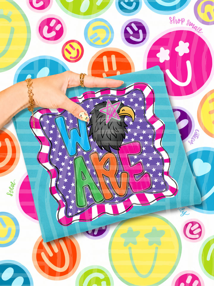 We Are Starry Eyed Mascots DTF Print