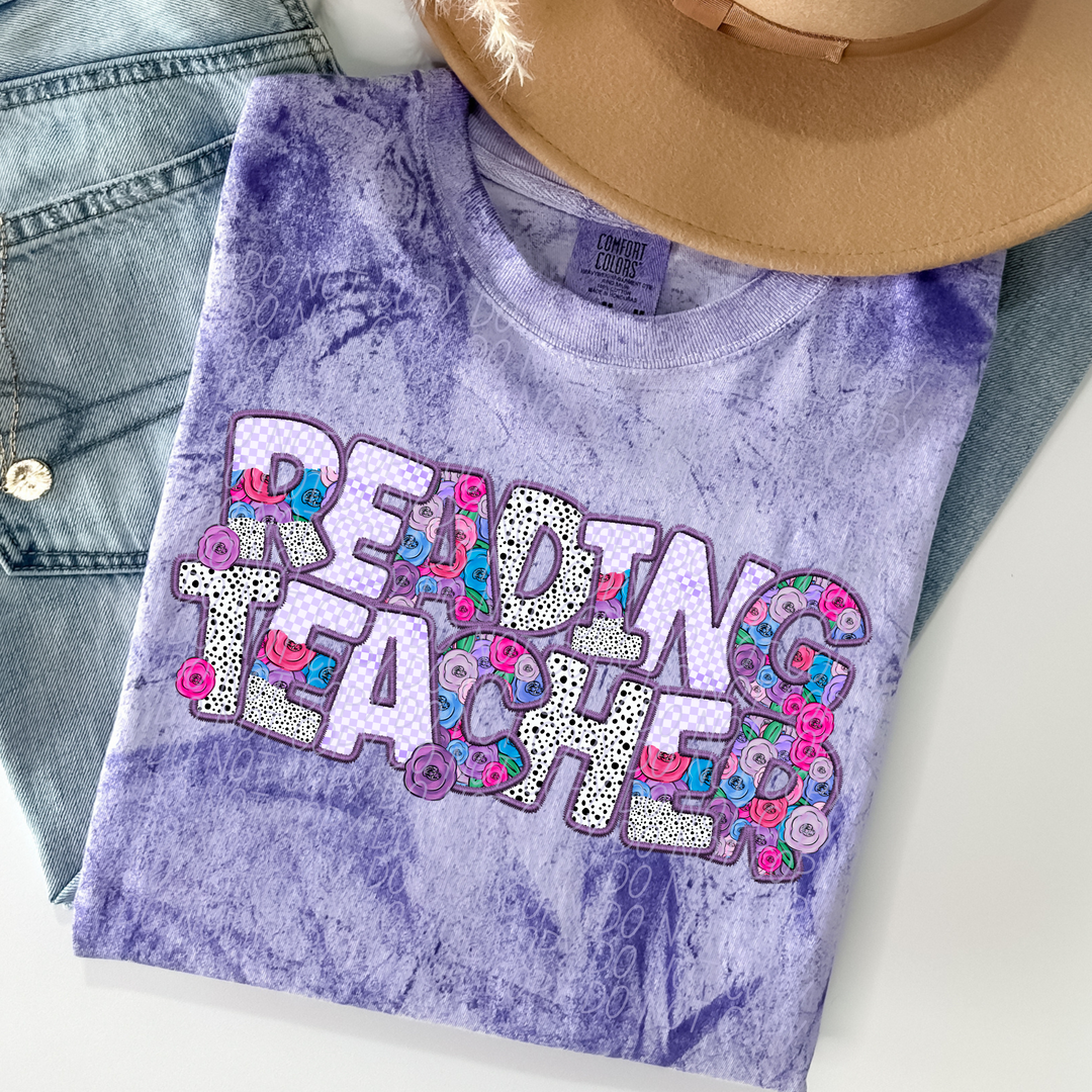 Pretty In Purple School Careers DTF Print