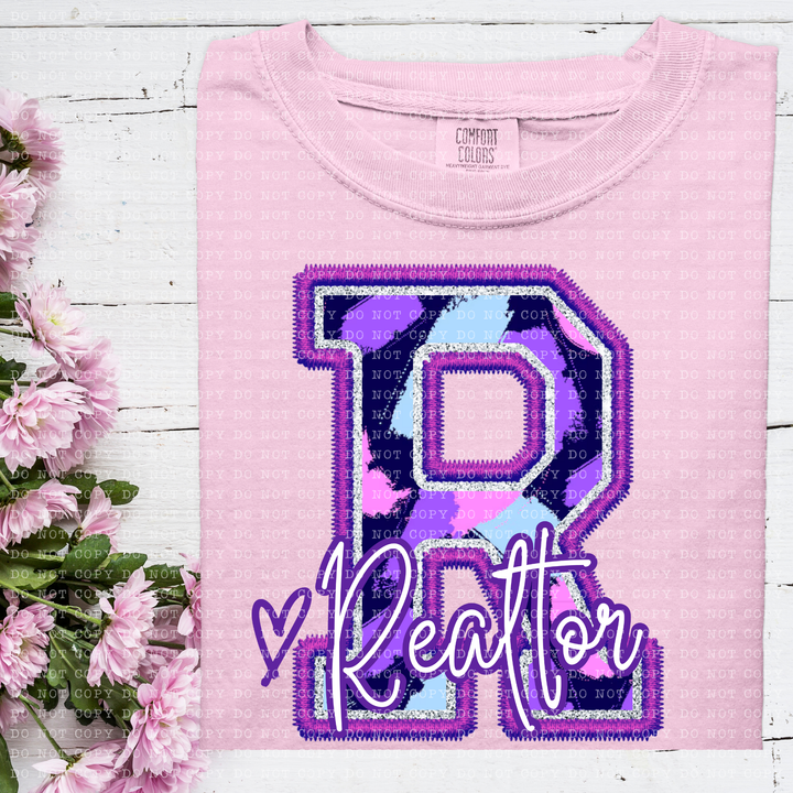 Perfectly Purple Occupations DTF Print