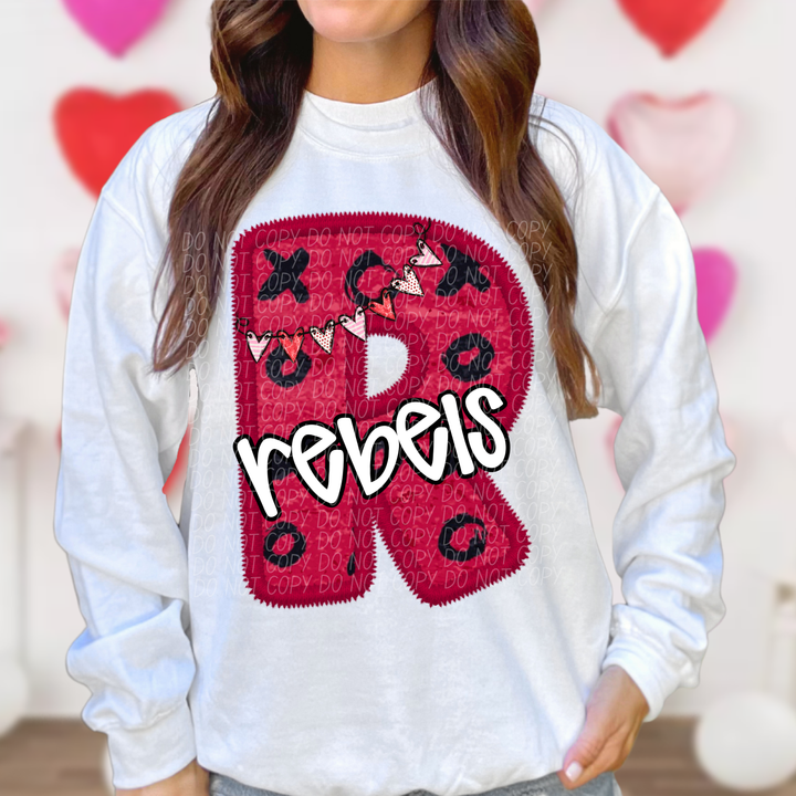 Valentines Day School Spirit R-S DTF Print