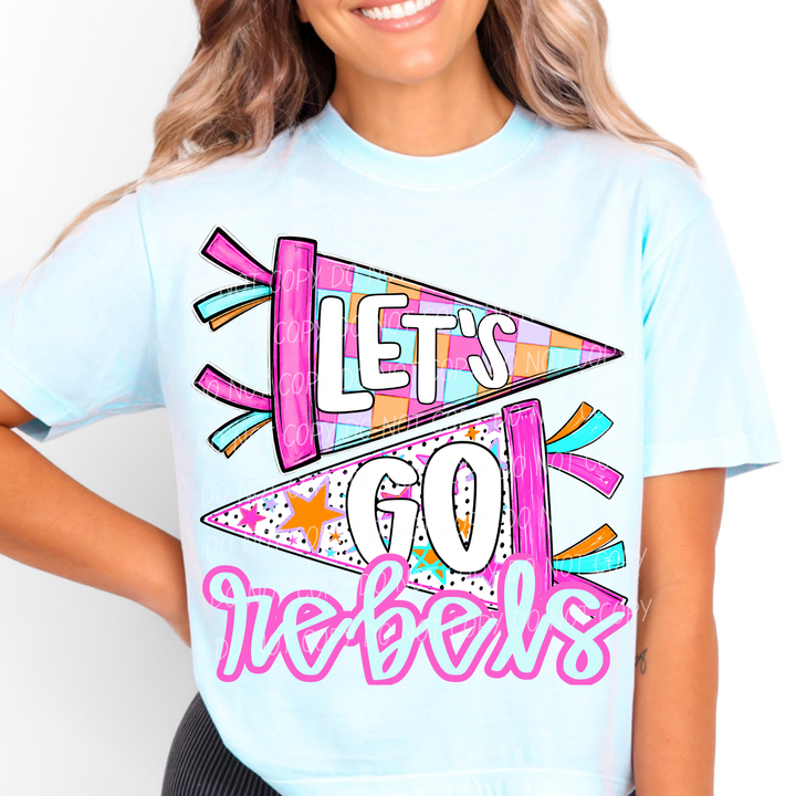 Pep Rally Mascots DTF Print