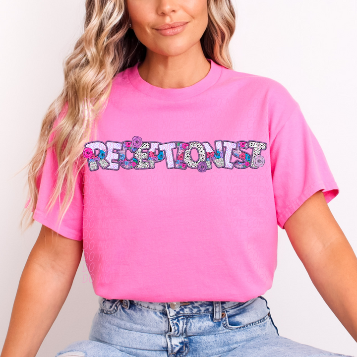 Pretty In Purple School Careers DTF Print