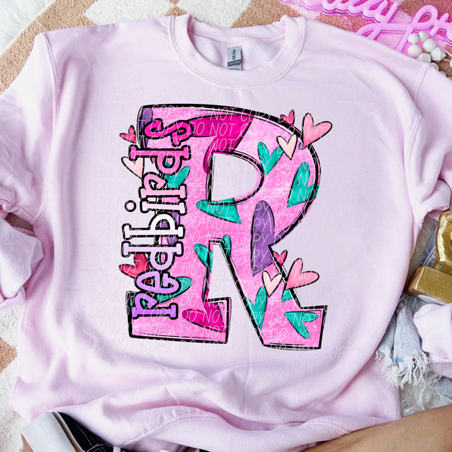 Valentine's Day Mascots DTF Print