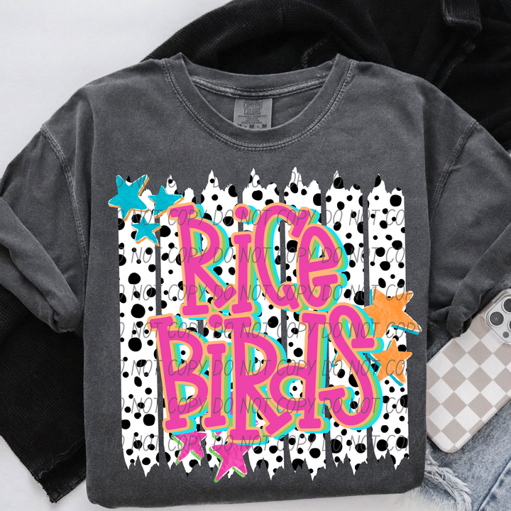 Lotty Dotty Mascots DTF Print