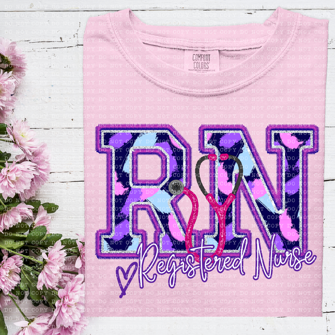 Perfectly Purple Occupations DTF Print