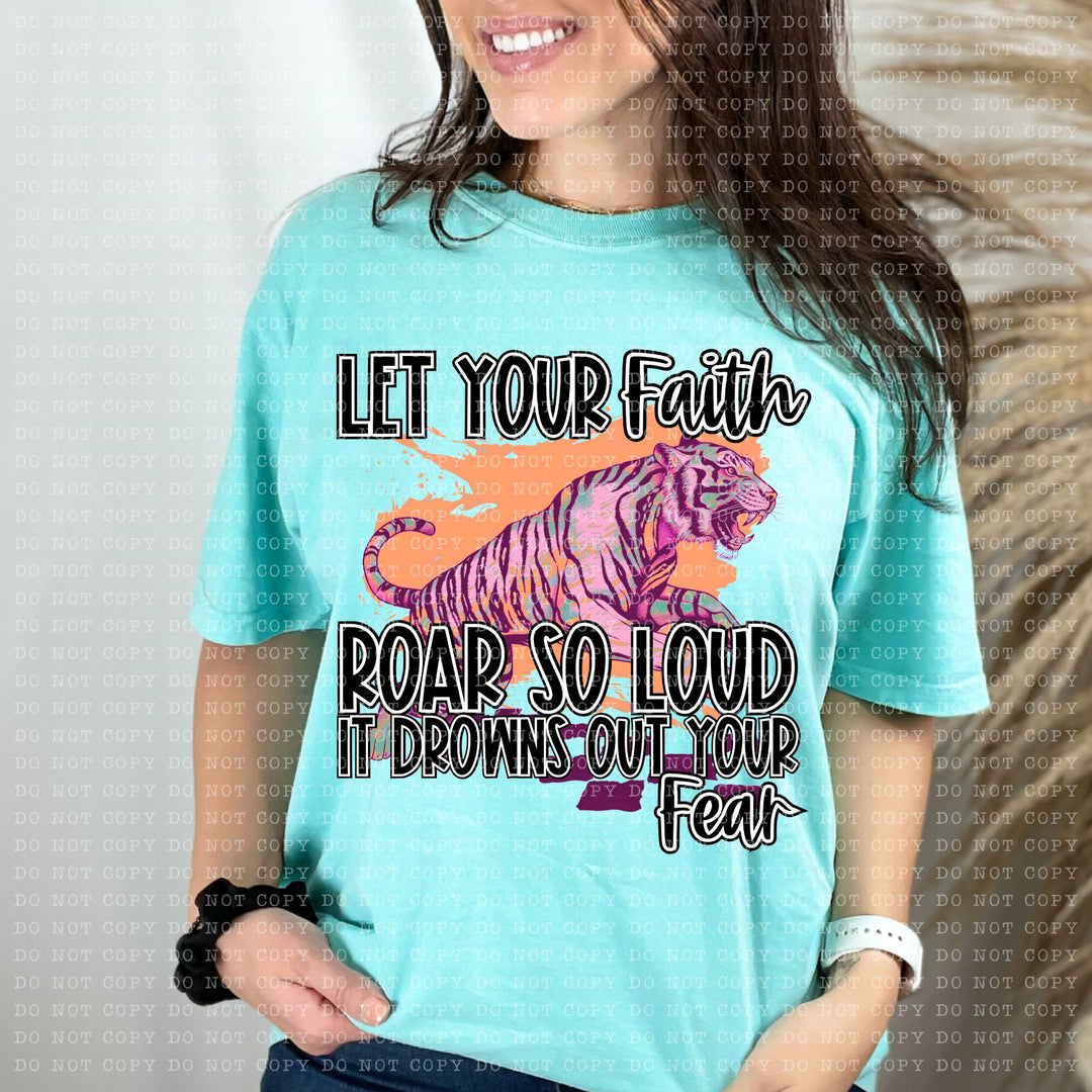 Roar Loud DTF Print