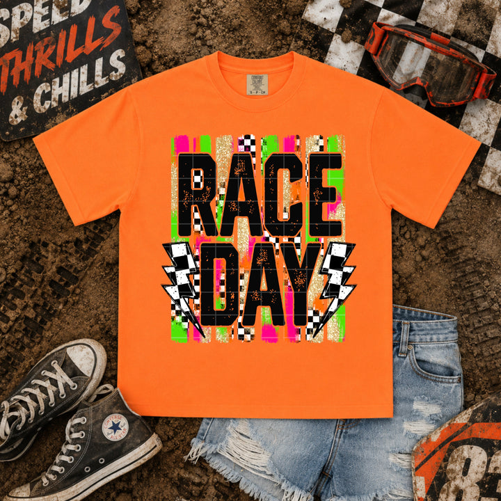 Race Day DTF Print