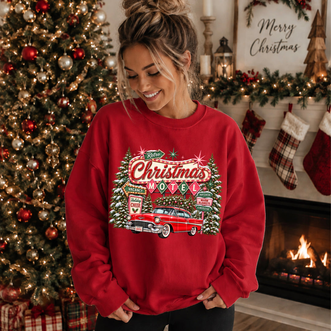 Retro Christmas DTF Print