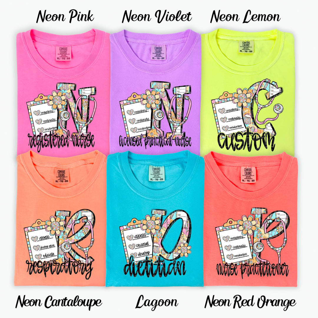 Retro Medical Collection DTF Print